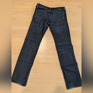 Diesel Black Straight-Leg Jeans Timeless Design